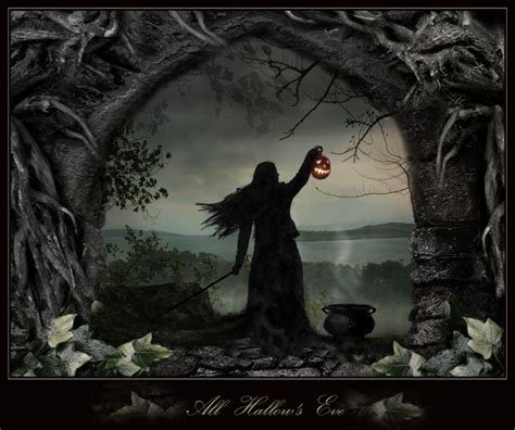 Halloween witch magic